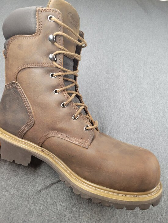 Chippewa boots hador tough bark 8in steeltoe Logger 12m brand new with tags main image 4
